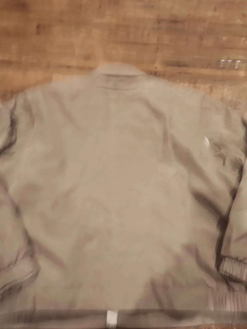 Vtg tan Rainforest full-zip lightweight jacket